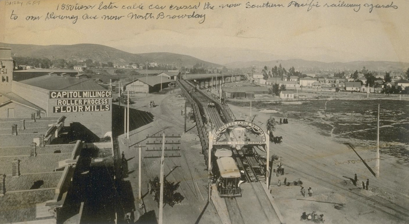 Illustration for article titled L.A. Once Had Cable Cars (Just Like San Francisco's)